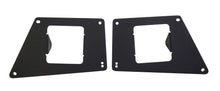 Load image into Gallery viewer, Go Rhino 241732T BR5/BR10 Front Light Plates (3x3 Surface Mount) for Select Chevrolet Silverado 1500, Chevrolet Silverado HD, Chevrolet Silverado HD, Dodge Ram 2500, Dodge Ram 3500, Ford F-150, Ford F-250 Super Duty, Ford F-350 Super Duty, Ford F-450
