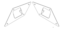 Load image into Gallery viewer, Go Rhino 243882T BR5 Front Light Plates (Surface Mount) for Select Toyota Tacoma