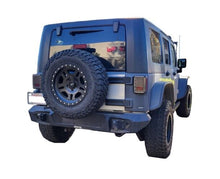 Load image into Gallery viewer, Go Rhino 273220T Trailline Rear Full Width Bumper for Jeep Wrangler JK for Select Jeep Wrangler, Jeep Wrangler JK