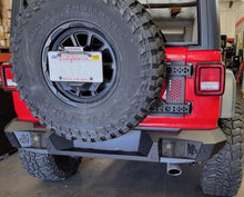 Load image into Gallery viewer, Go Rhino 274120T Trailline Rear Full Width Bumper for Jeep Wrangler JL for Select Jeep Wrangler