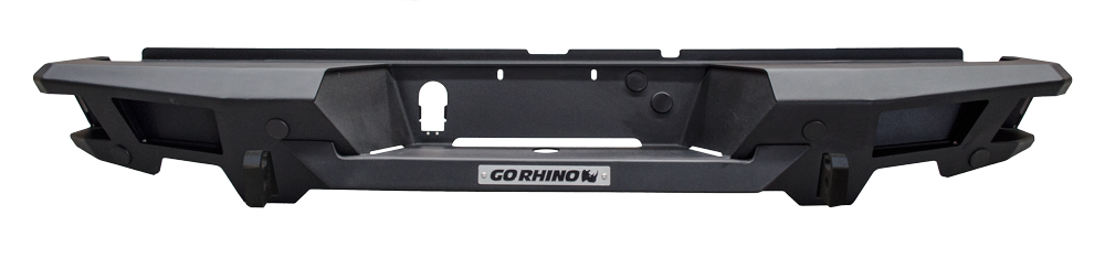 Go Rhino 28128T BR20 Rear BR Bumper for Ram 1500 and Classic SLT Tradesman for Select Ram 1500, Ram Classic