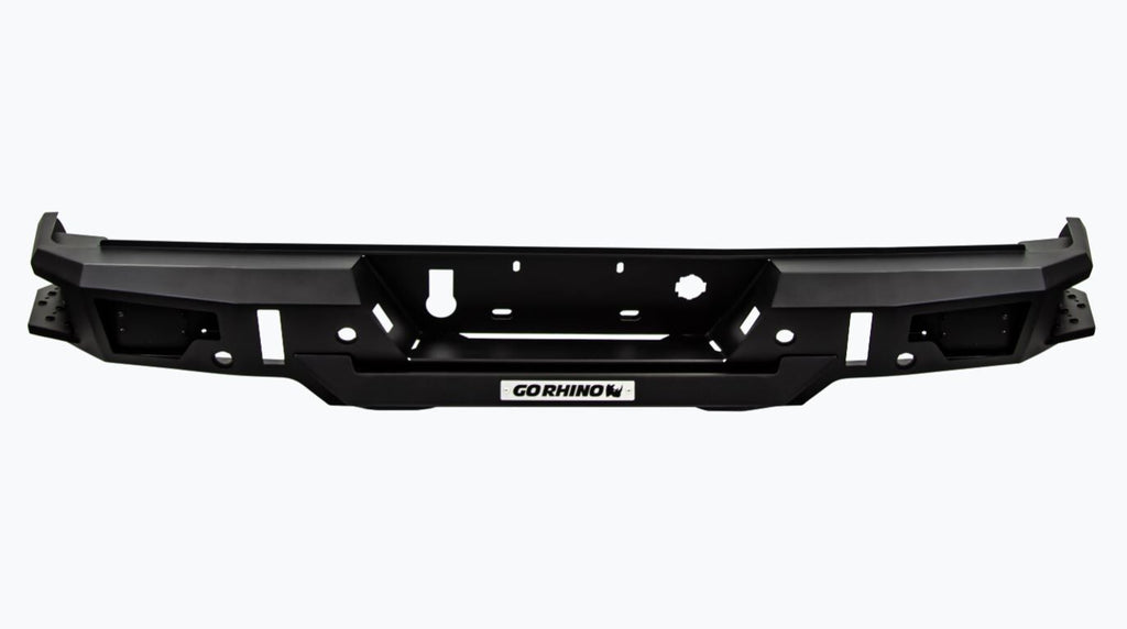 Go Rhino 28176T BR20.5 Rear BR Bumper for Chevrolet Silverado GMC Sierra 1500 for Select Chevrolet Silverado 1500, Chevrolet Silverado LTD, GMC Sierra 1500, GMC Sierra Limited