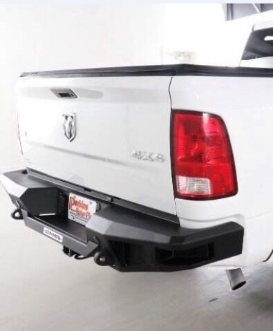 Go Rhino 28219T BR20 Rear BR Bumper for Dodge Ram 2500, 3500 for Select Dodge Ram 2500, Dodge Ram 3500, Ram 2500, Ram