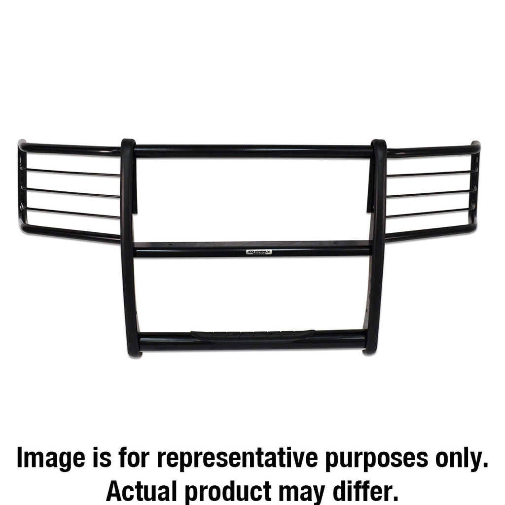 Go Rhino 3378MB 3000 Series StepGuard Grille Guard with Brush Guards, Black Powdercoat finish for Select Ford Ranger