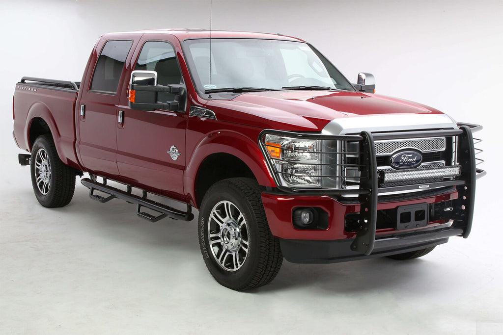 Go Rhino 3364B 3000 Series StepGuard - Center Grille Guard only for Select Ford Excursion, Ford F-250 Super Duty, Ford F-350 Super Duty