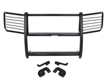Load image into Gallery viewer, Go Rhino 3155MB 3000 Series StepGuard Grille Guard with Brush Guards for Select Chevrolet Express 1500, Chevrolet Express 2500, Chevrolet Express 3500, Chevrolet Express 4500, GMC Savana 1500, GMC Savana 2500, GMC Savana
