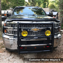 Load image into Gallery viewer, Go Rhino 3173B 3000 Series StepGuard - Center Grille Guard only for Select Chevrolet Silverado HD, Chevrolet Silverado HD