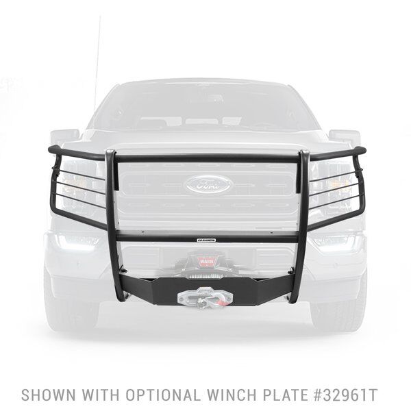 Go Rhino 3296MT 3100 Series StepGuard Grille Guard with Brush Guards for Select Ford F-150, Ford Lobo