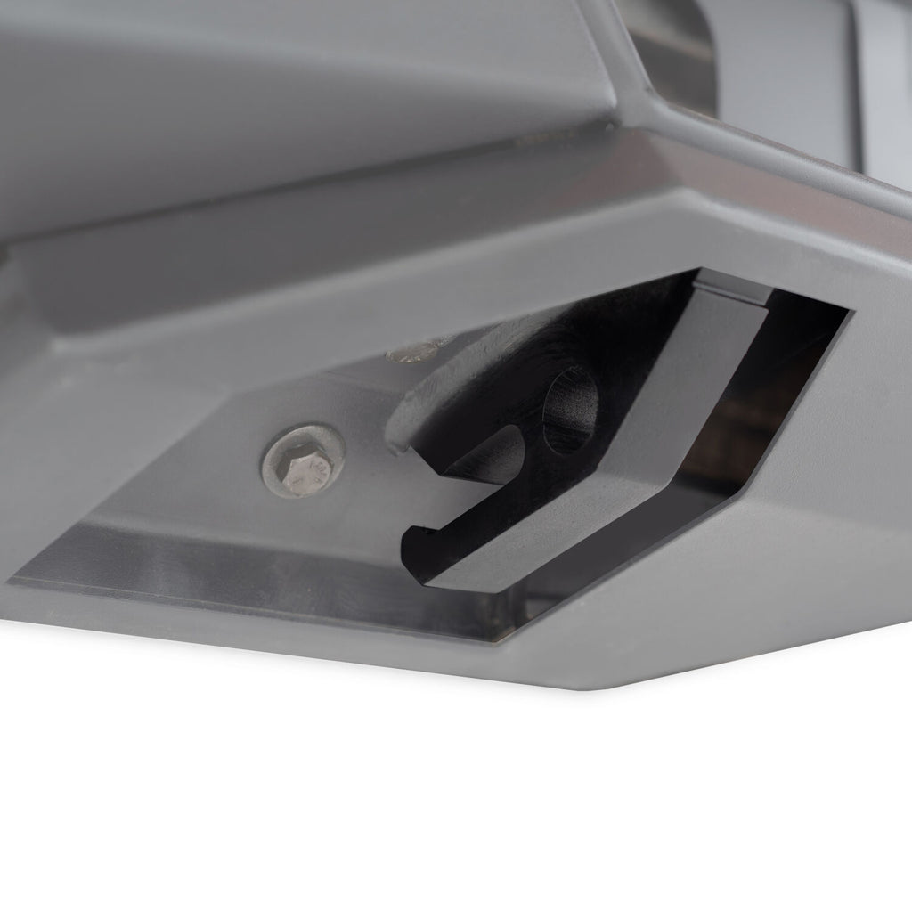 Go Rhino 341301T Element Front Bumper with Power Actuated Hide-Away Light Bar Mount for Select Ram