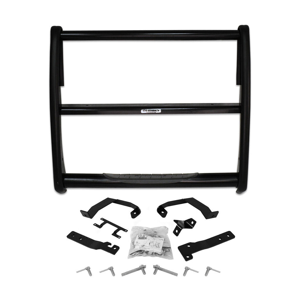 Go Rhino 3364B 3000 Series StepGuard - Center Grille Guard only for Select Ford Excursion, Ford F-250 Super Duty, Ford F-350 Super Duty