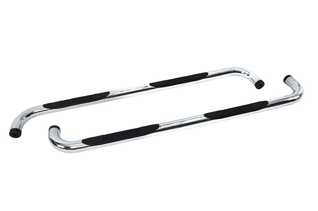 Go Rhino 4129C 4000 Series Side Steps with Mounting Brackets Kit - Textured Black Powder Coat for Select Ford Bronco