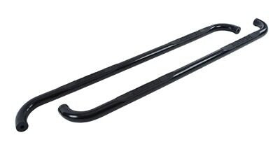 Go Rhino 4078B 4000 Series Side Steps with Mounting Brackets Kit - Black Powder Coat for Select Chevrolet Silverado 1500, Chevrolet Silverado LTD, Chevrolet Silverado HD, Chevrolet Silverado HD, GMC Sierra 1500, GMC Sierra Limited, GMC Sierra HD, GMC