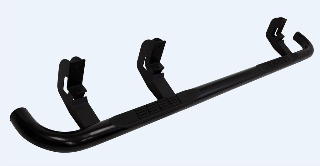 Go Rhino 4306B 4000 Series Side Steps with Mounting Brackets Kit - Black Powder Coat for Select Ram