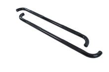 Load image into Gallery viewer, Go Rhino 4047B 4000 Series Side Steps with Mounting Brackets Kit - Black Powder Coat for Select Chevrolet Cheyenne, Chevrolet Silverado 1500, Chevrolet Silverado HD, Chevrolet Silverado HD Classic, Chevrolet Silverado 2500, Chevrolet Silverado HD,