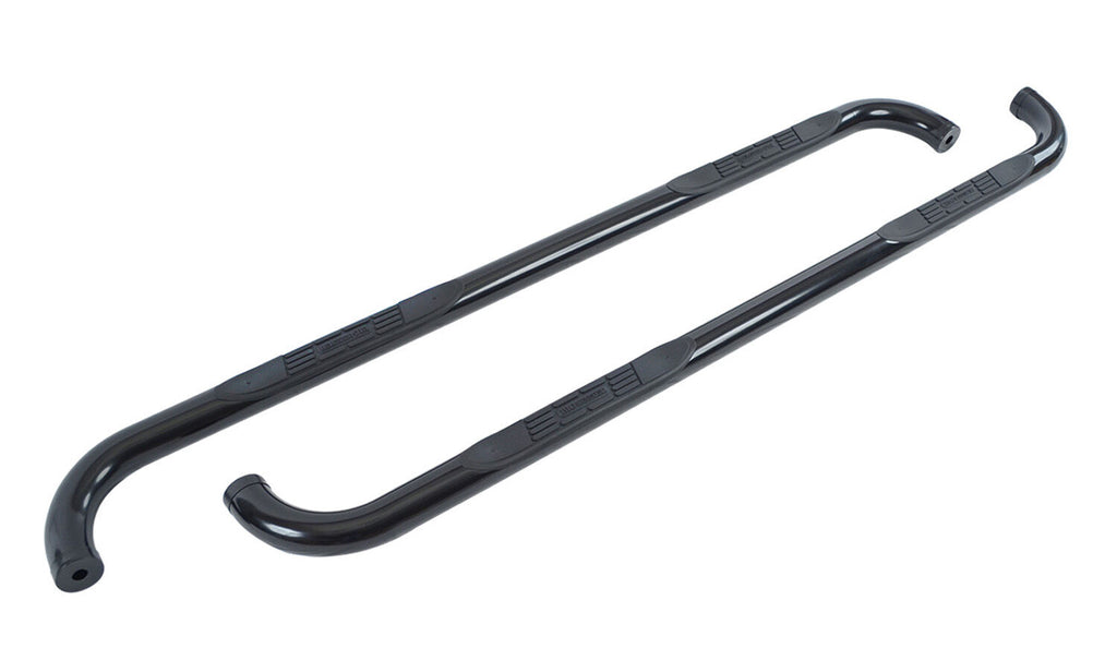 Go Rhino 4058B 4000 Series Side Steps with Mounting Brackets Kit - Black Powder Coat for Select Chevrolet Silverado 1500, Chevrolet Silverado LD, Chevrolet Silverado HD, Chevrolet Silverado HD, GMC Sierra 1500, GMC Sierra Limited, GMC Sierra HD, GMC