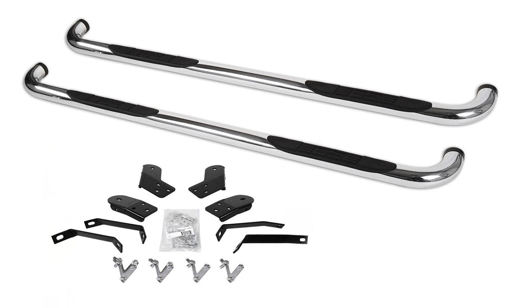 Go Rhino 4109PS 4000 Series Side Steps with Mounting Brackets Kit - Polished Stainless Steel for Select Dodge Ram 2500, Dodge Ram 3500, Ram 2500, Ram