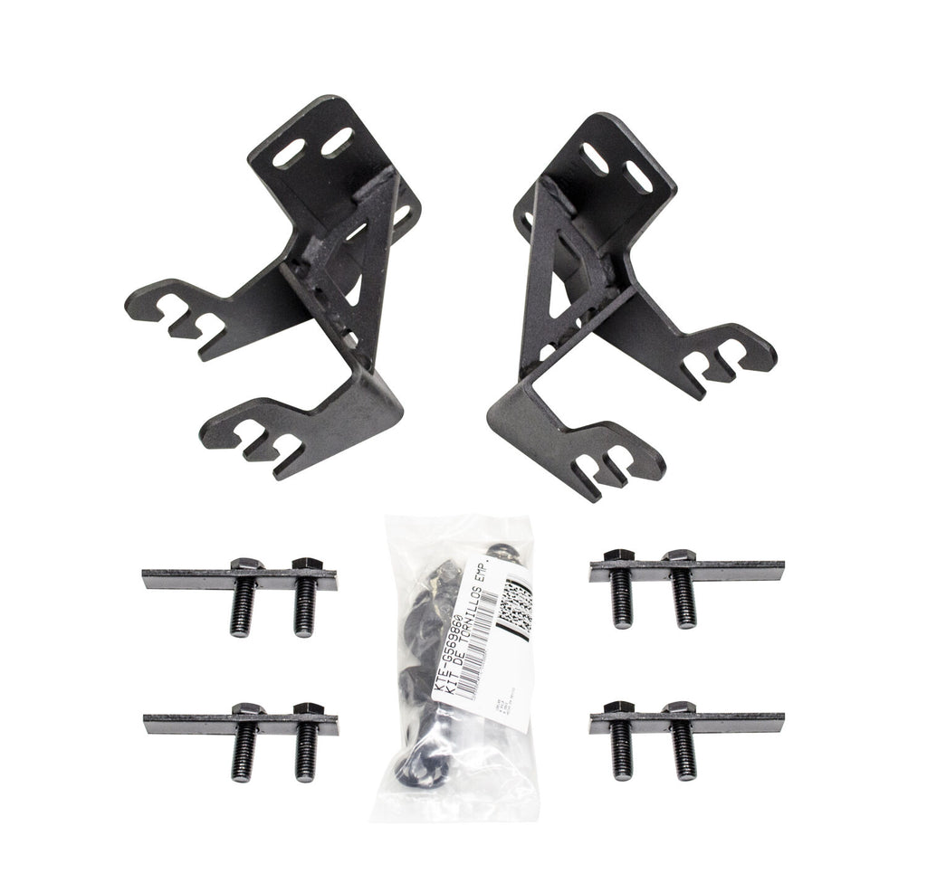 Go Rhino 568960TK RC4 LR Bull Bar or RC3 LR Skid Plate - Mounting Bracket Kit Only for Select Ford F-250 Super Duty, Ford F-350 Super Duty