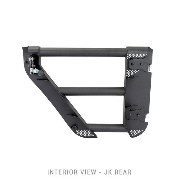 Go Rhino 572502 Trailline Tube Doors, Rear pair for Jeep Wrangler JK/JKU for Select Jeep Wrangler, Jeep Wrangler JK