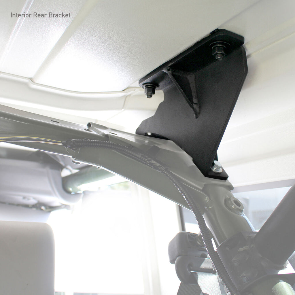Go Rhino 5910013T SRM Roll Bar Mounting Kit - Jeep JKU Mount for Select Jeep Wrangler, Jeep Wrangler JK