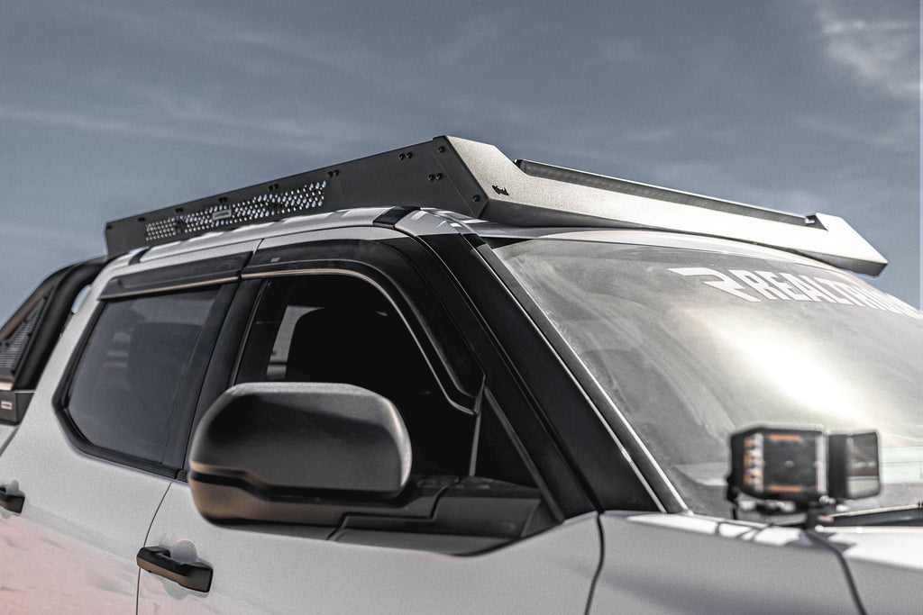Go Rhino 5933180T Ceros Low Profile Roof Rack - CrewMax Cab Only for Select Toyota Tundra