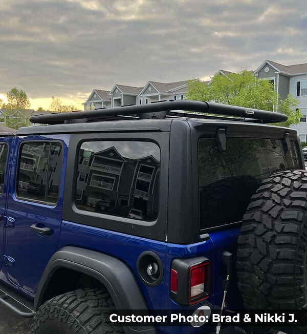 Go Rhino 5935065T SRM500 65" Long x 52" Wide Flat Platform Roof Rack