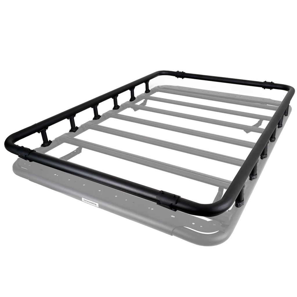 Go Rhino 5935073T SRM500 Quad Rail Kit for 75" Long x 52" Wide Long Rack - Rails only