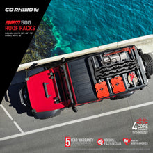 Load image into Gallery viewer, Go Rhino 5935075T SRM500 75" Long x 52" Wide Flat Platform Roof Rack