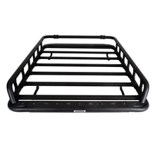 Load image into Gallery viewer, Go Rhino 5935372T SRM500 75" Long x 52" Wide Flat Platform Roof Rack with Tri Rail Kit