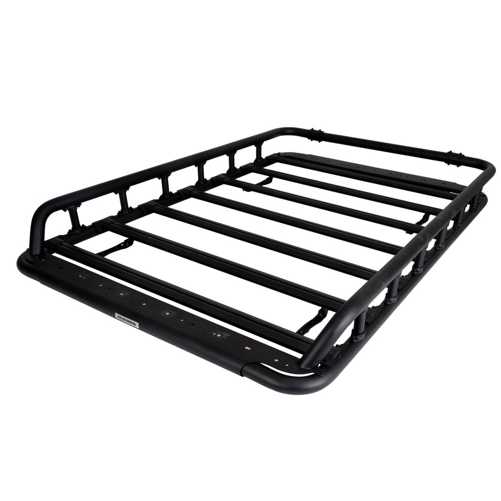 Go Rhino 5935372T SRM500 75" Long x 52" Wide Flat Platform Roof Rack with Tri Rail Kit