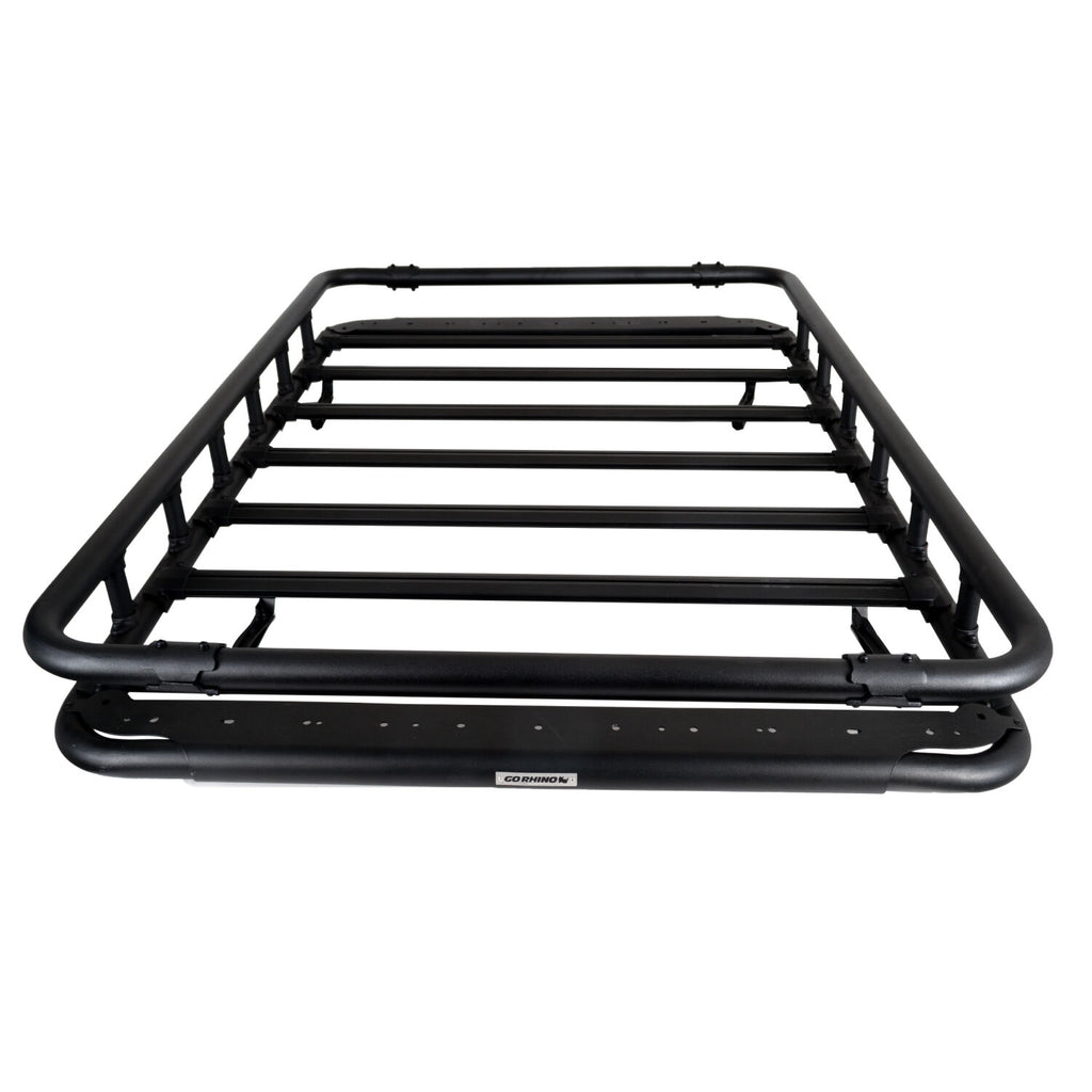 Go Rhino 5935473T SRM500 75" Long x 52" Wide Flat Platform Roof Rack with Quad Rail Kit