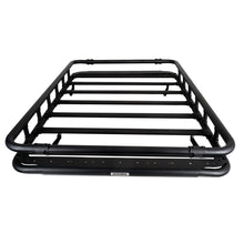 Load image into Gallery viewer, Go Rhino 5935473T SRM500 75" Long x 52" Wide Flat Platform Roof Rack with Quad Rail Kit