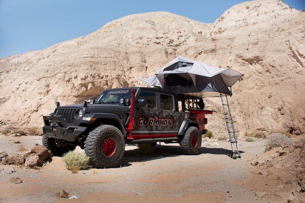 Go Rhino 5950000T XRS Overland Xtreme Rack - JEEP Gladiator JT for Select Jeep Gladiator