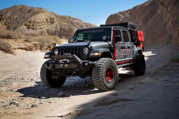 Go Rhino 5950000T XRS Overland Xtreme Rack - JEEP Gladiator JT for Select Jeep Gladiator