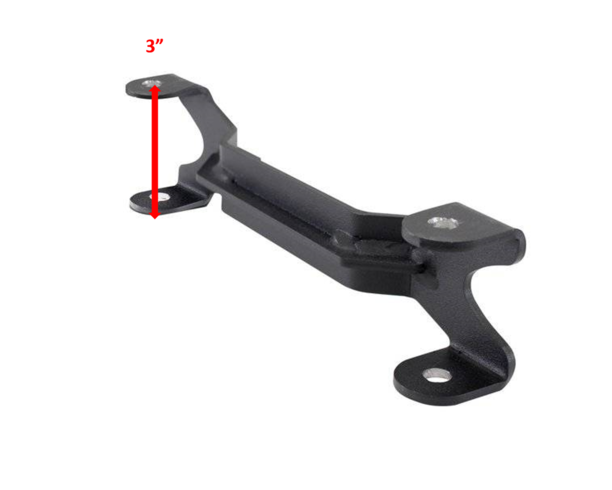 Go Rhino 5950010T XRS Overland Rack to SRM Rack Connector Bracket Kit