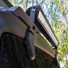 Load image into Gallery viewer, Go Rhino 599501T XE Rear Hard Top Light Mount for Jeep JL/JT - Fits 3" Cube, up to 40" LED bar for Select Jeep Gladiator, Jeep Wrangler