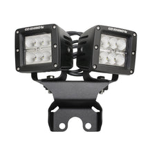 Load image into Gallery viewer, Go Rhino 599502T XE Rear Hard Top Light Mounts for Jeep JL/JT - Fits two 3x3 LED Cube Lights for Select Jeep Gladiator, Jeep Wrangler
