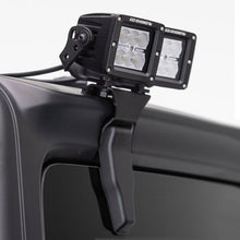 Load image into Gallery viewer, Go Rhino 599502T XE Rear Hard Top Light Mounts for Jeep JL/JT - Fits two 3x3 LED Cube Lights for Select Jeep Gladiator, Jeep Wrangler