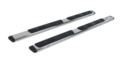 Go Rhino 650087PS 5" OE Xtreme Low Profile Side Steps - BOARDS ONLY for Select Chevrolet Silverado 1500, Chevrolet Silverado HD, Chevrolet Silverado LTD, Chevrolet Silverado HD, Chevrolet Silverado 3500, Chevrolet Silverado HD, Dodge Ram 1500, Dodge Ram