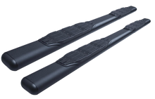 Load image into Gallery viewer, Go Rhino 10587T 5" 1000 Series Oval Side Steps - BOARDS ONLY for Select Chevrolet Silverado 1500, Chevrolet Silverado HD, Chevrolet Silverado LTD, Chevrolet Silverado HD, Chevrolet Silverado 3500, Chevrolet Silverado HD, Dodge Ram 1500, Dodge Ram 2500,