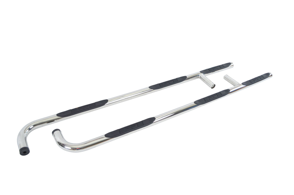 Go Rhino 61147PS 6000 Series Side Steps W/Mounting Brackets Kit -One-Piece - Crew Cab - Short Bed for Select Dodge Ram 1500, Ram