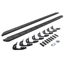 Load image into Gallery viewer, Go Rhino 63404787SPC RB10 Slim Line Running Boards with Mounting Brackets Kit for Select Chevrolet Silverado 1500, Chevrolet Silverado HD, Chevrolet Silverado HD, GMC Sierra 1500, GMC Sierra HD, GMC Sierra HD