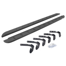 Load image into Gallery viewer, Go Rhino 63418087ST RB10 Slim Line Running Boards with Mounting Brackets Kit for Select Ford F-250 Super Duty, Ford F-350 Super Duty