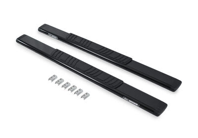 Go Rhino 685413367B 5" OE Xtreme Low Profile Side Steps w Mounting Brackets Kit - Black Powder Coat for Select Ford Escape