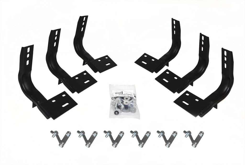 Go Rhino 6840995 OE Xtreme Cab Length Side Steps - MOUNTING BRACKETS ONLY for Select Dodge Ram 1500, Dodge Ram 2500, Dodge Ram 3500, Ram 1500, Ram 2500, Ram