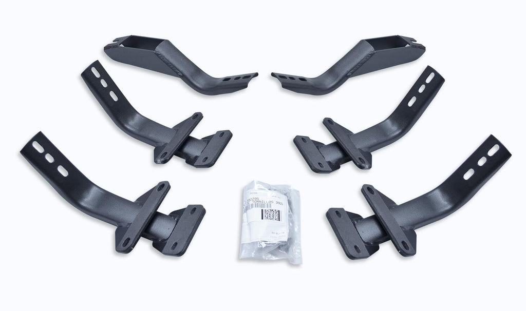 Go Rhino 6841565 OE Xtreme Cab Length Side Steps - MOUNTING BRACKETS ONLY for Select Ford F-150