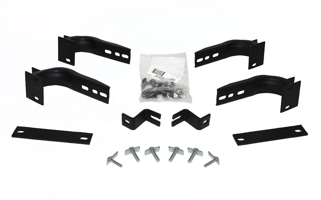Go Rhino 6842395 OE Xtreme Cab Length Side Steps - MOUNTING BRACKETS ONLY for Select Dodge Durango, Jeep Grand Cherokee, Jeep Grand Cherokee WK