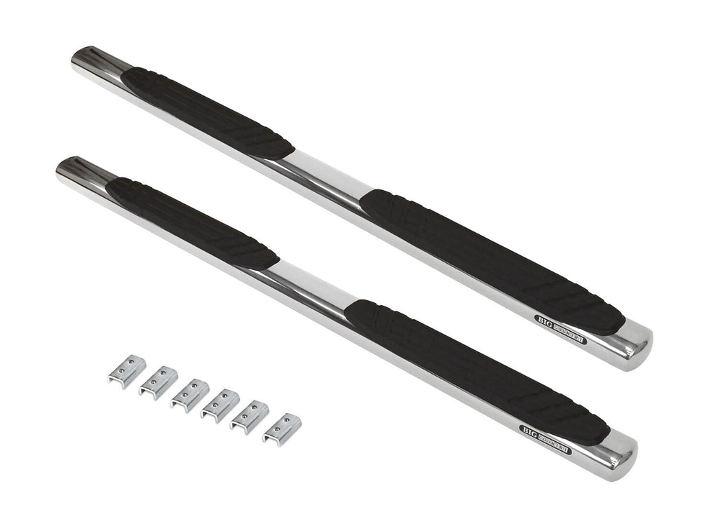 Go Rhino 684404587PS 4" OE Xtreme Side Steps with Mounting Brackets Kit for Select Chevrolet Silverado 1500, Chevrolet Silverado HD, Chevrolet Silverado HD, GMC Sierra 1500, GMC Sierra HD, GMC Sierra HD