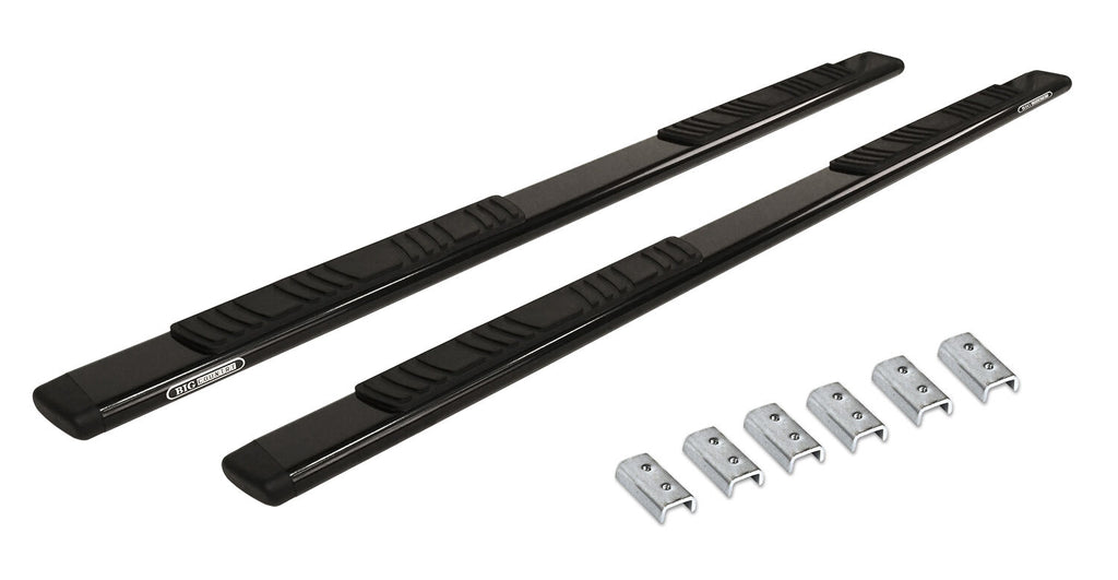 Go Rhino 685490367B 5" OE Xtreme Low Profile Side Steps w Mounting Brackets Kit - Black Powder Coat for Select Kia Sportage