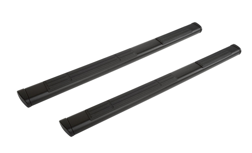 Go Rhino 686404580CB 6" OE Xtreme Composite SideSteps Kit - 80" Long Black + 3 Brackets Per Side for Select Chevrolet Avalanche, Chevrolet Silverado 1500, Chevrolet Silverado HD, Chevrolet Silverado HD, GMC Sierra 1500, GMC Sierra HD, GMC Sierra HD