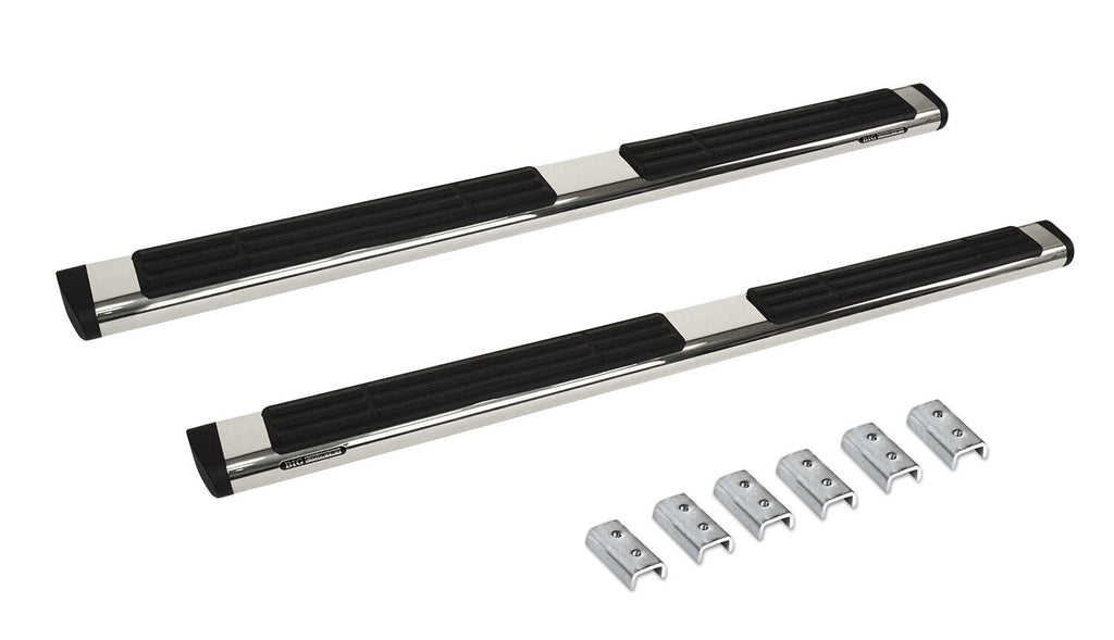Go Rhino 686404787PS 6" OE Xtreme Side Steps with Mounting Brackets Kit for Select Chevrolet Silverado 1500, Chevrolet Silverado LTD, Chevrolet Silverado HD, Chevrolet Silverado HD, GMC Sierra 1500, GMC Sierra Limited, GMC Sierra HD, GMC Sierra HD